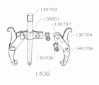 EXTRACTOR REVERSIBLE FORZA SERIE 1400 DE 2 PATAS